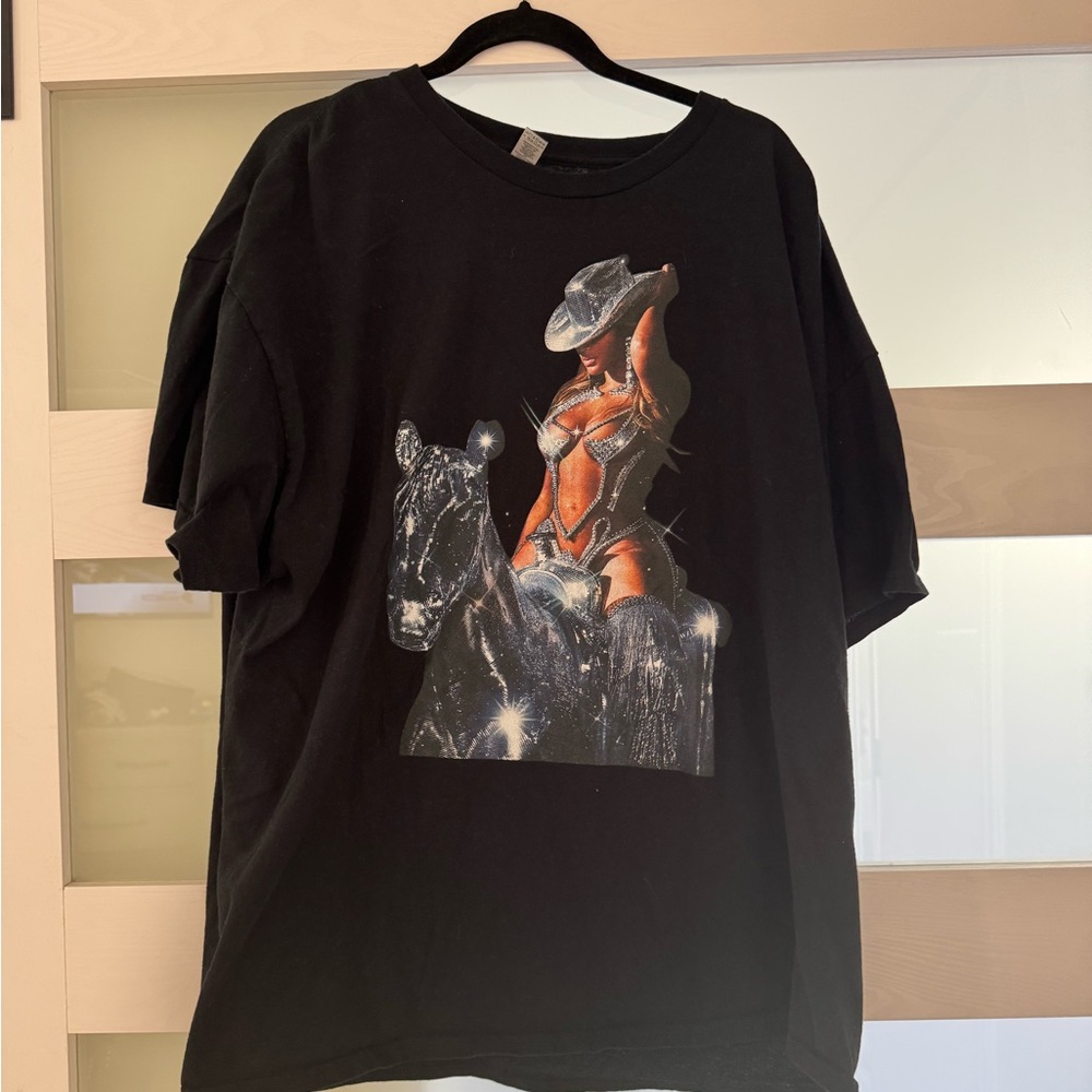Gildan Black Heavy Cotton Tee